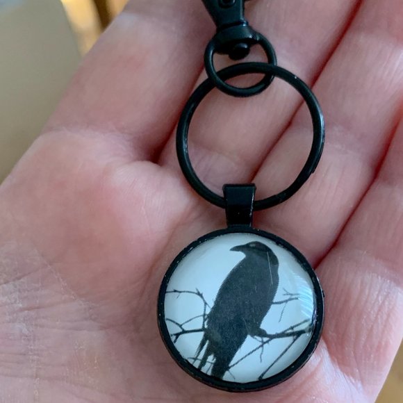 (2/$12,4/$20) The Raven Keychain - Picture 1 of 2